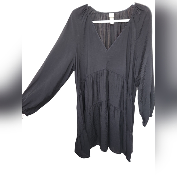 Black swing mini dress - Picture 5 of 11